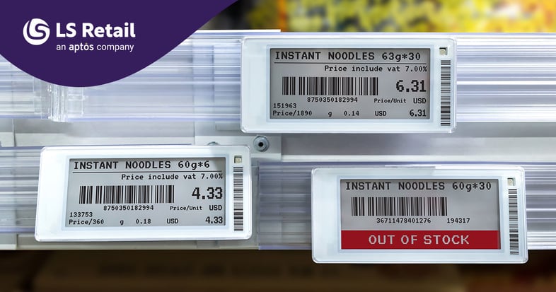 How electronic shelf labels and LS Central help Irish retailers meet Article 6a pricing rules