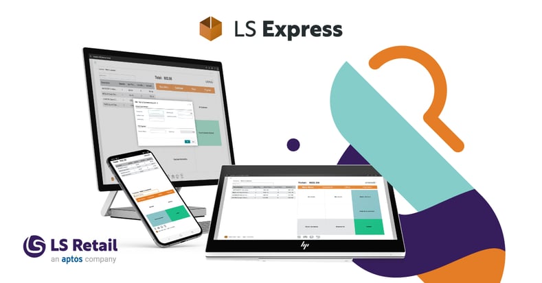 New POS user interface for LS Express