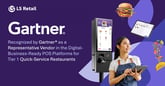 LS Retail named a Representative Vendor in the 2026 Gartner® Market Guide for Digital-Business-Ready POS Platforms for Tier 1 Quick-Service Restaurants