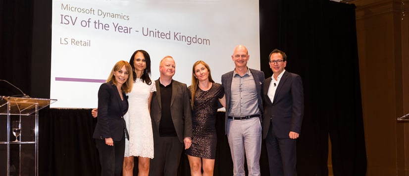LS Retail is the 2017 Microsoft Dynamics ISV of the Year for the UK