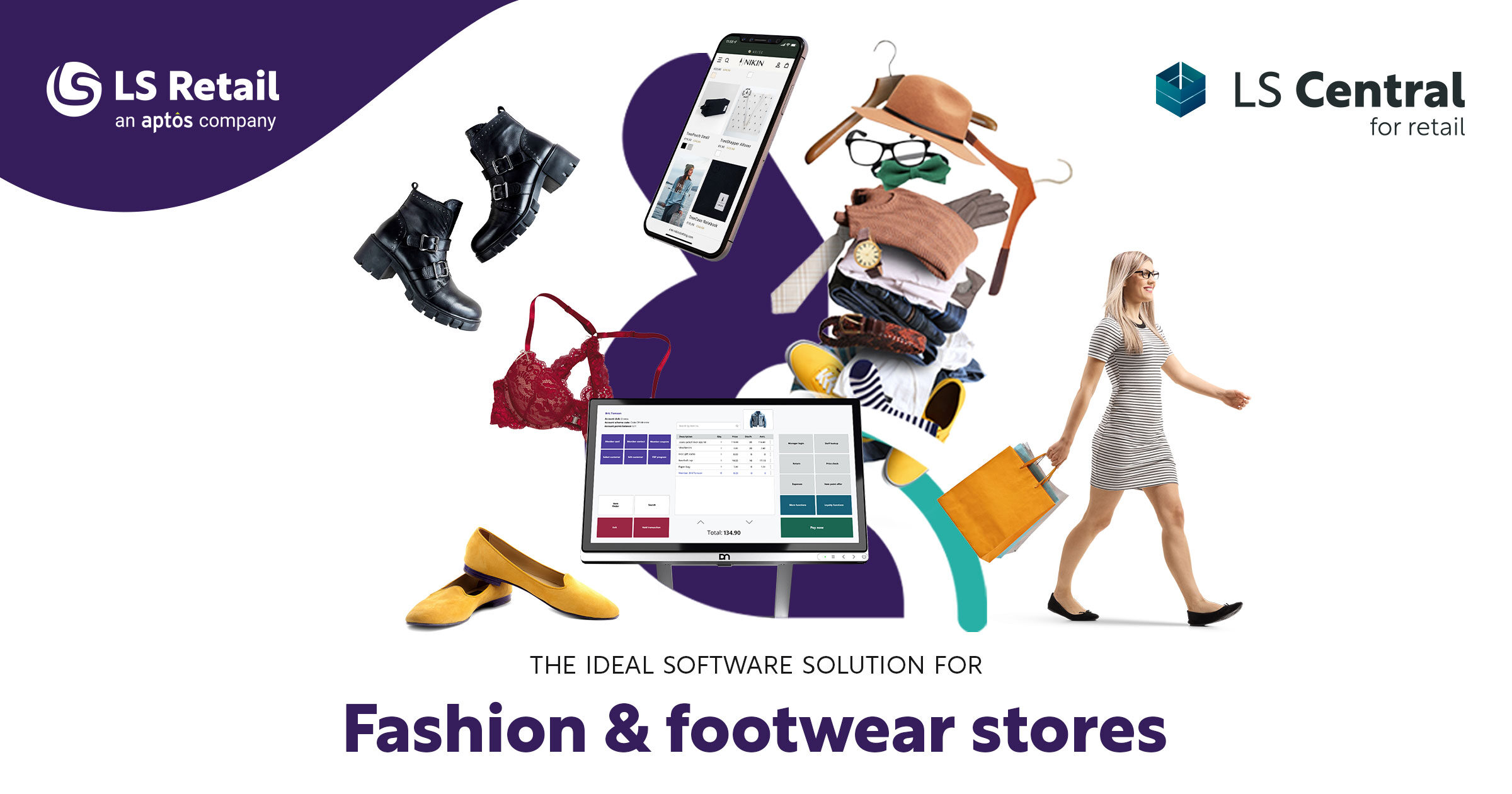 Clothing store POS, ERP & Inventory software apparel management software